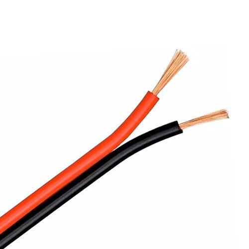 Cable paralelo de audio Bicolor (Rojo/Negro) 2x1 mm