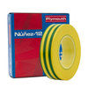 Duct Tape 20 meters 19 mm color yellow / green