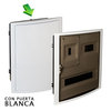 Recessed electrical box 20 elem. + ICP white door | SOLERA 5420