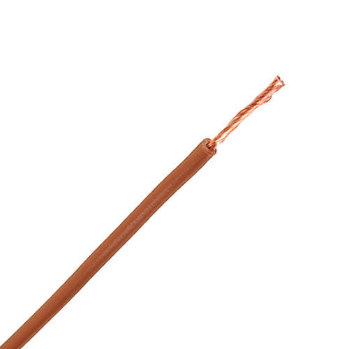 Flexible wire 10 mm Brown H07Z1-K Halogen free