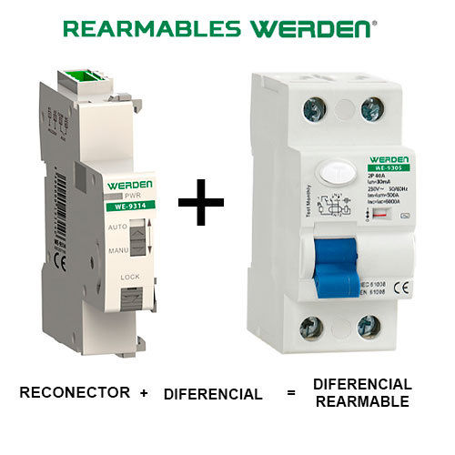 WERDEN - Differential mA resettable 3 resets 2x40x30