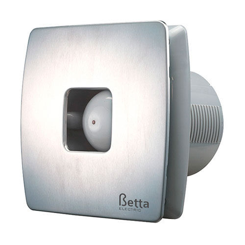 Silver and silent bathroom extractor 33 dB of 15W | Betta BE1065