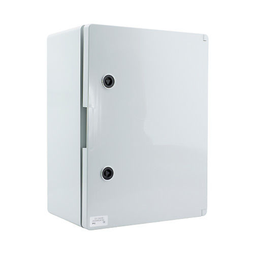 ABS cabinet with 600x400x200 door - With mounting plate