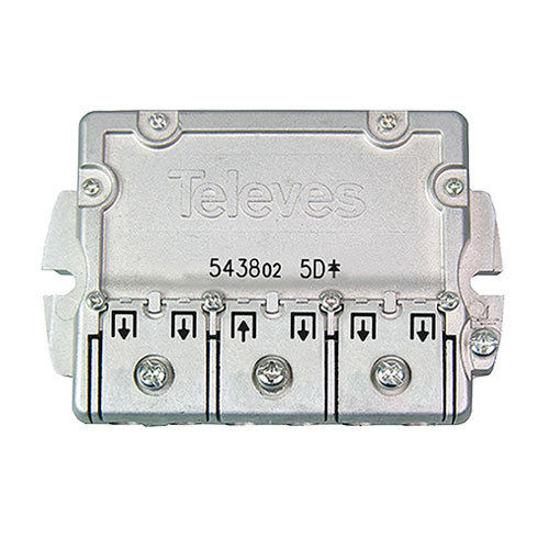 TELEVES 543802 - Delivery "EasyF" 5 outputs 10 / 9,5dB Interior