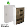 Surface electrical panel 30 elem. + ICP white door | SOLERA 5431