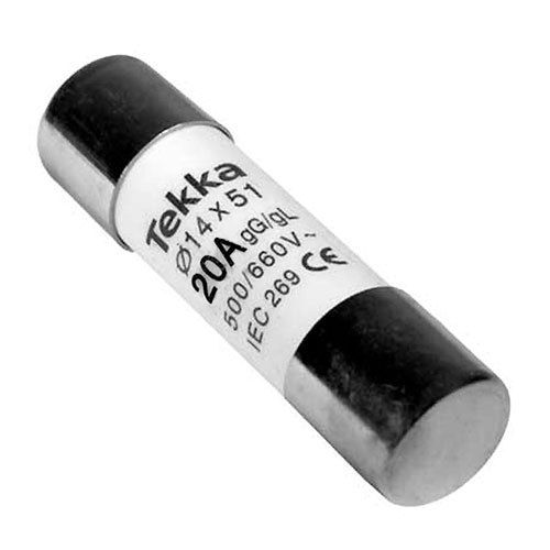 Aexit 500V 20A Fuses Ceramic Tube Cylindrical Fuse Links 14 x 51mm Bag Fuse Links of 20
