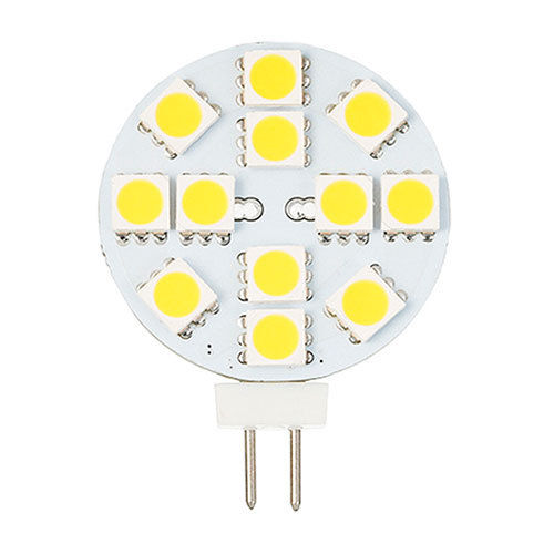 Bipin Lamp 12V LED G4 Light 12 LEDs 2,4 W cool
