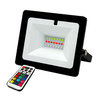 Proyector LED IP65 de 10W con mando y Luz Multicolor RGB
