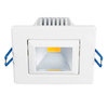 LED spotlight COB square adjustable in White 5W cold light 6000K