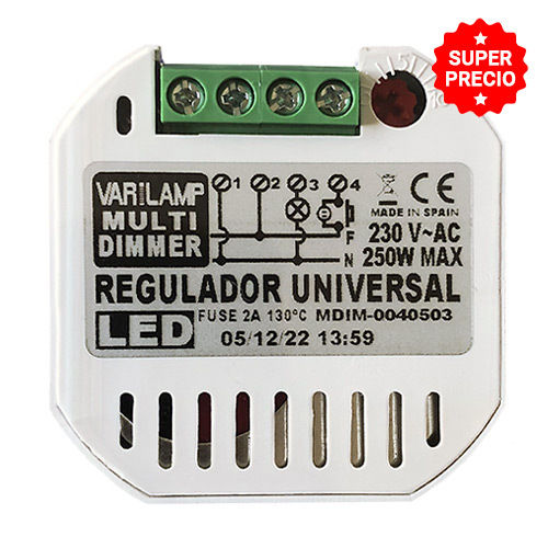 Captador regulador para qualquer LED regulável