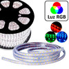 Tira LED 220V directa a RED 5050 - IP65 Luz RGB