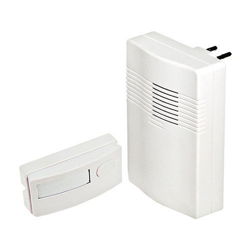 Wireless doorbell plug 3 tunes with 75 dB range of 100 mtrs.