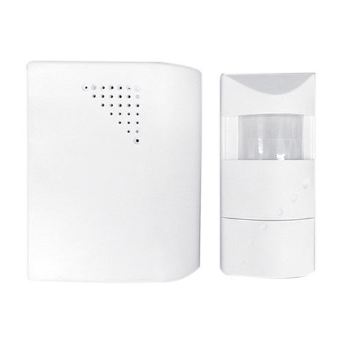 Wireless doorbell with infrared reader 12 tunes with 75 dB range of 80 mtrs.