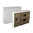 Surface electrical panel 24 elem. + ICP white door | SOLERA 8220