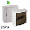 Surface electrical panel 8 items with white door | SOLERA 5109