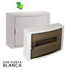 Surface electrical panel 14 items with white door | SOLERA 5021