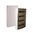 Caixa elétrica de superfície com 56 elementos com porta branca | SOLERA 5271