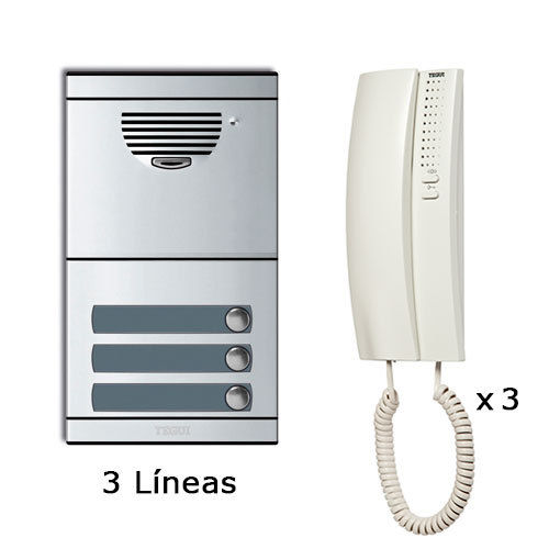 Tegui entryphone Kit 3 lines
