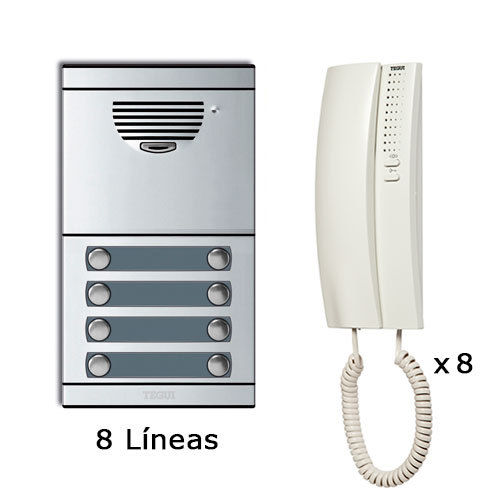 Tegui entryphone Kit 8 lines