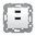 BJC VIVA 23580 | Cargador doble USB Blanco polar