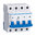 Disjuntor modular 4 Pólos x 40 A | CHINT NB1-4-40C