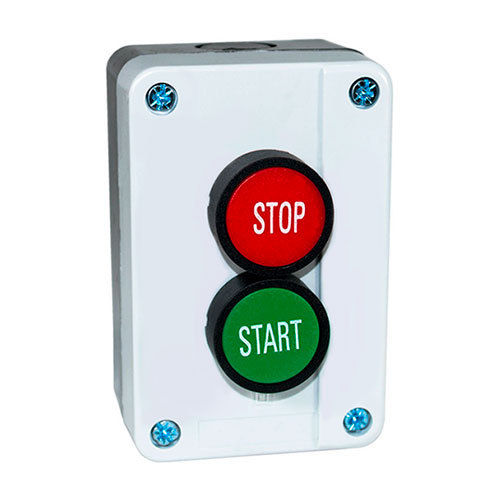Double box with start-stop button 1NO-1NC