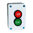 Caixa com duplo botão Start-Stop 1NO-1NC