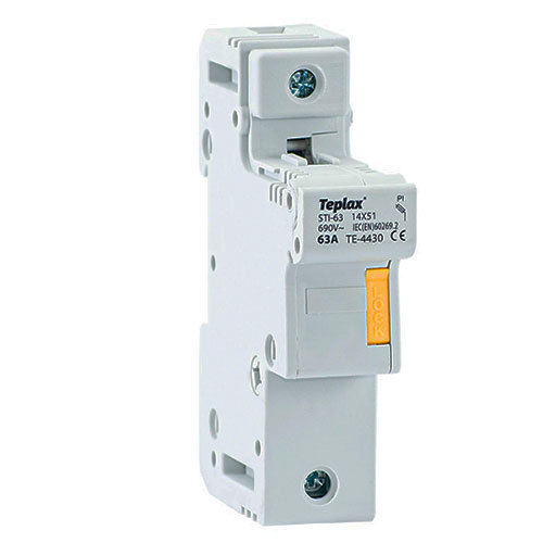 DIN rail fuse holder for cylindrical fuse T-1 14x51