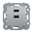 BJC VIVA 23580-PL | Cargador doble USB Plata luna