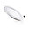 Downlight LED Extraplano circular Blanco de 9W Luz cálida 3000K