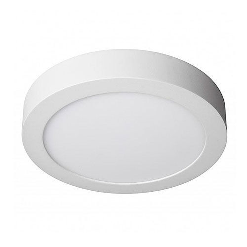 12W White Circular Surface LED Downlight Cold Light 6000K