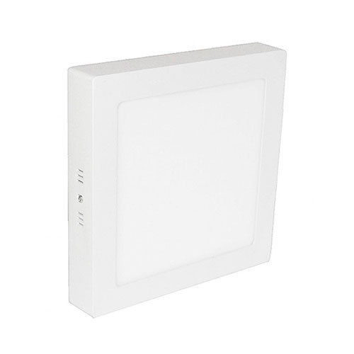Downlight LED de superficie cuadrado Blanco de 12W Luz fría 6000K