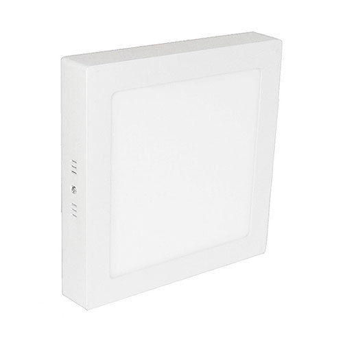 Downlight LED de superficie cuadrado Blanco de 18W Luz fría 6000K