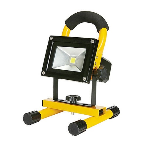 Rechargeable 30W COB LED Work Light Spotlight Portable LED Floodlight w/ Stand 