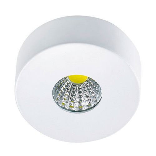 Foco LED COB circular de superficie en Blanco de 3W luz día 4200K