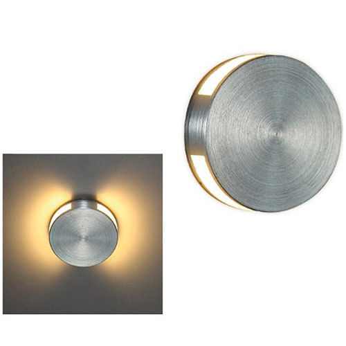 Apply circular LED recessed Silver 3W 3000K Warm light with 2 outputs