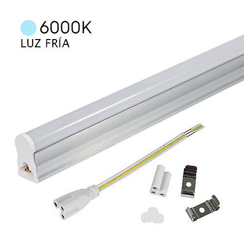 Regleta SlimLine de 30 cm LED de 5W en Luz fría 6000K