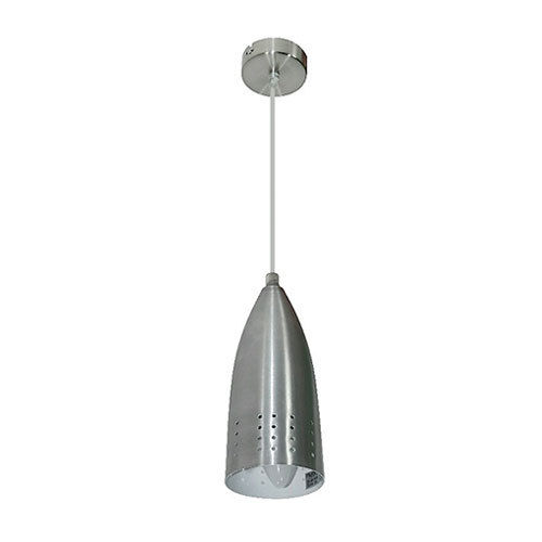 Satin Nickel pendant lamp with socket E14
