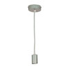 Pendant lamp in Gray with E27 socket