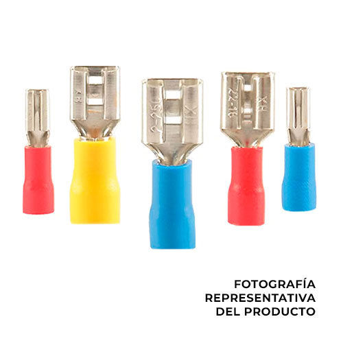 Plug female flat 4 - 6 mm