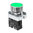 Botão de pressão com retorno verde | 1 contato aberto (1NO)