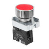 Push button with red return | 1 closed contact (1NC)