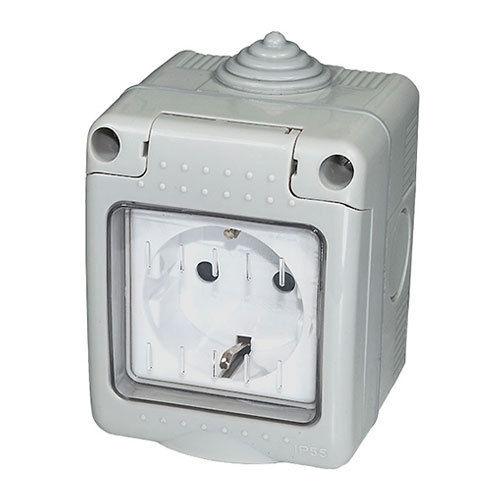 Waterproof surface Plug IP55 with TTL 16A
