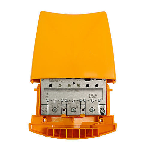 TELEVES 535740 - Amplificador mástil 3e/1s ¨EasyF¨ : FM-BIII/DAB-UHF