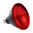 Lâmpada Par 38 LED 220V E-27 15W Luz Vermelha