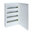 Caixa elétrica de superfície com 72 elementos com porta branca | HAGER VS418PES