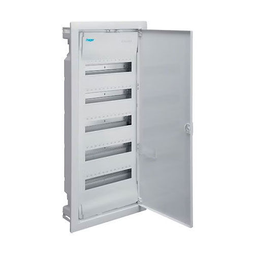 Recessed electrical panel with 60 elements with metal door | HAGER VU60EP