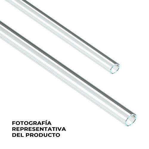 Tubo Termo Retráctil  transparente de Ø12,7 a Ø6,35 mm en barras de 1 metro