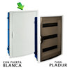 Recessed electrical panel for PLADUR of 42 elements with white door | SOLERA 5260HGW