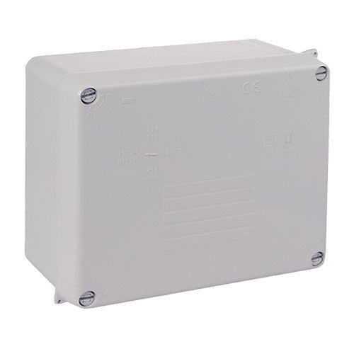 160x135 mm watertight box with smooth walls